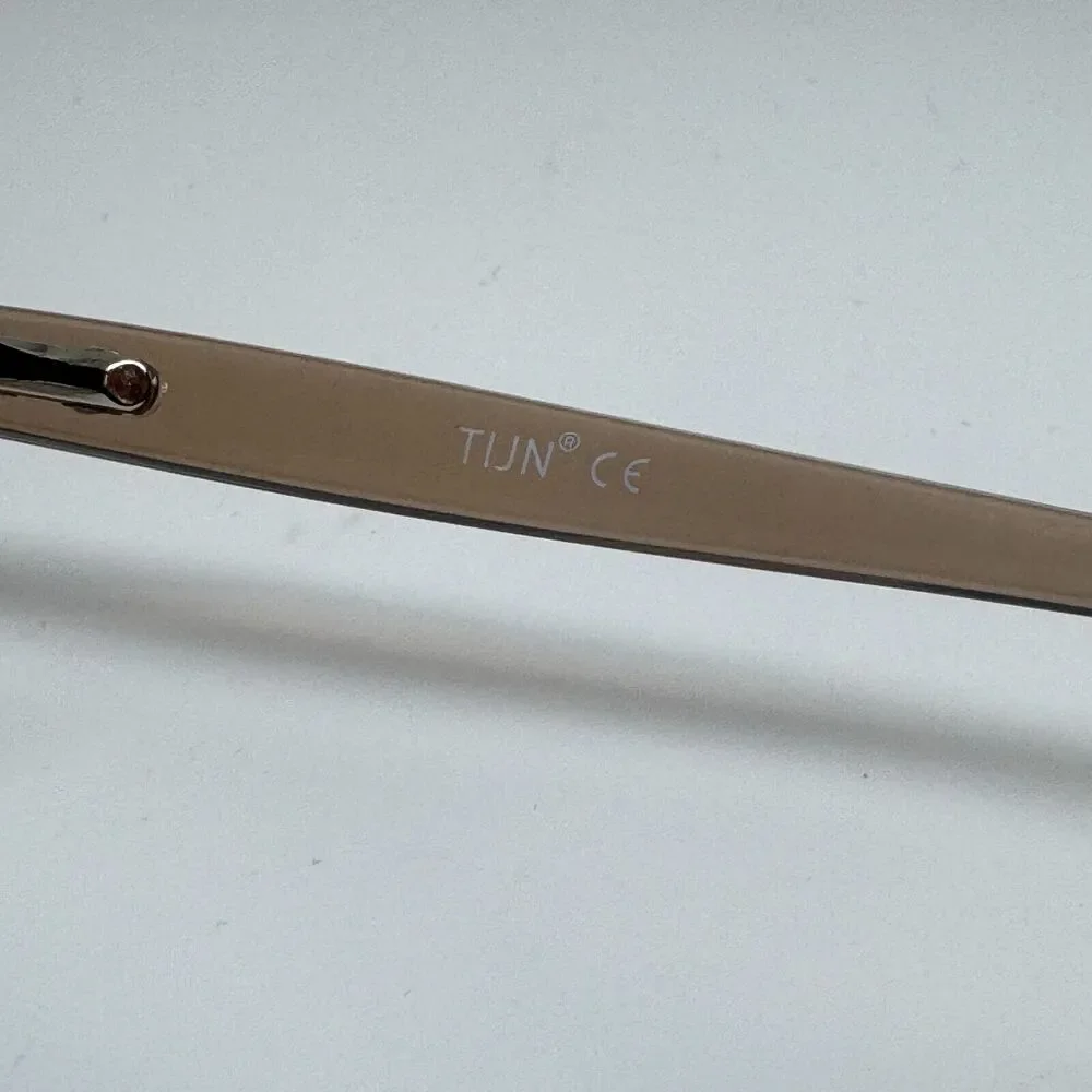 TIJN 5000-T19 Eyeglasses Frames Crystal Brown 53-18-140 H14492‎